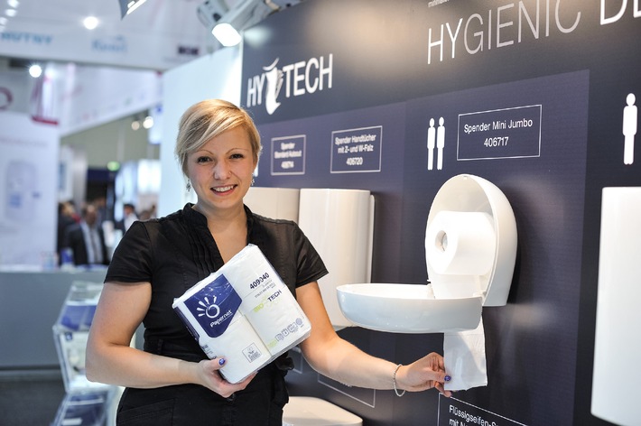 CMS Berlin 2013: Bio Tech-Toilettenpapier macht (s)porentief sauber (BILD)