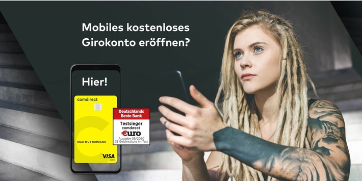 Neues mobiles Girokonto von comdirect