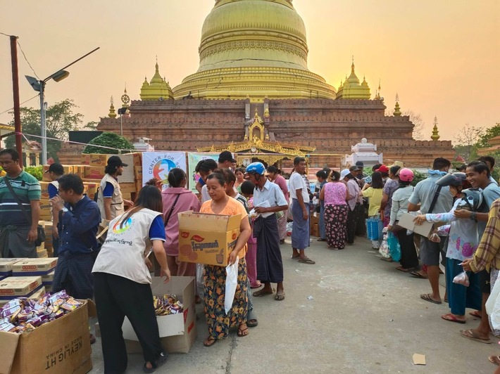 Sechs Monate nach dem Erdbeben in Myanmar: "Vom Wiederaufbau weit entfernt"