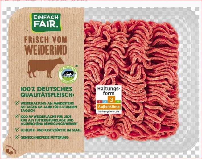 Mehr Tierwohl: Netto Marken-Discount bietet Rinderhackfleisch vom deutschen Weiderind mit Haltungsstufe 3 an