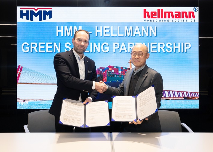 Hellmann wird Partner des HMM Green Sailing Service