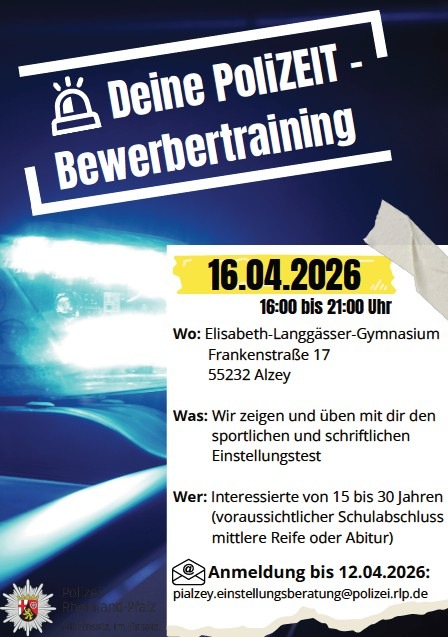 POL-PDWO: Deine PoliZEIT