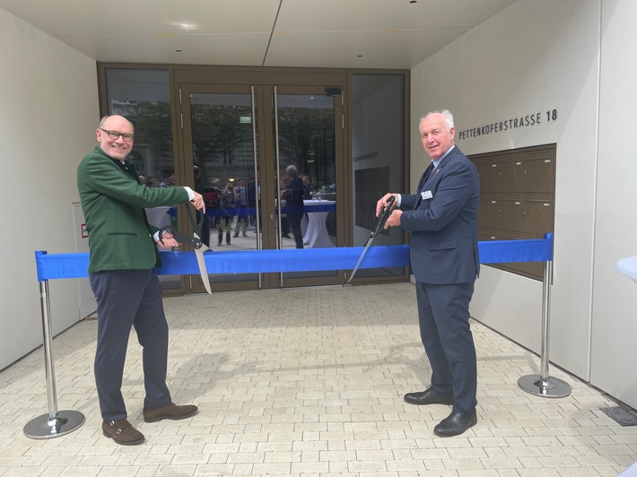 Münchener Verein eröffnet neues Bürogebäude "das max" im Münchner Stadtviertel Ludwigsvorstadt