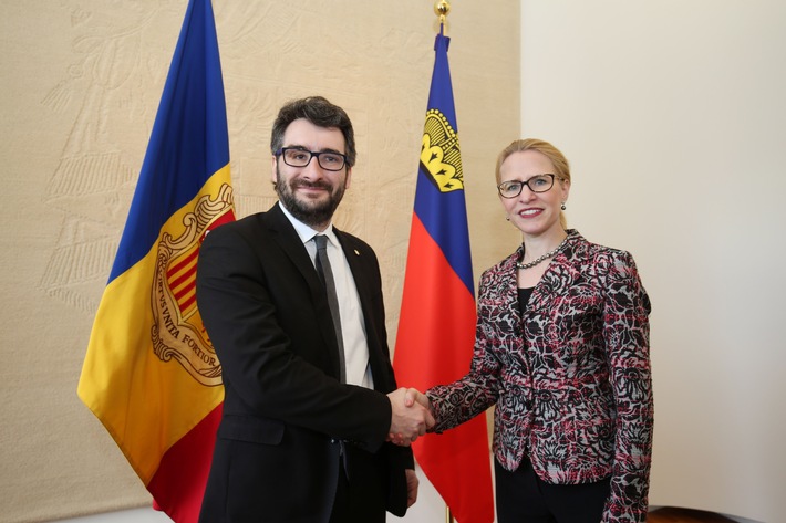 ikr: Aurelia Frick trifft Bildungsminister von Andorra