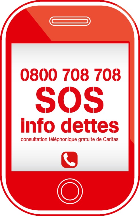 SOS Info dettes: la hotline gratuite de Caritas - Caritas propose désormais un conseil téléphonique en cas d&#039;endettement au numéro 0800 708 708