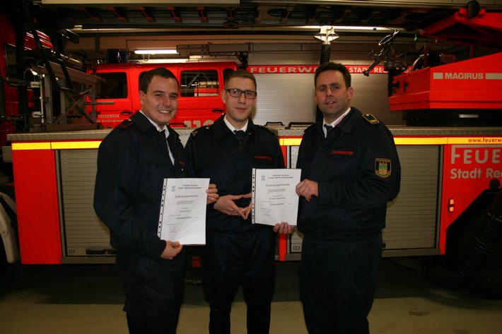 FW-RE: Feuerwehr Recklinghausen besetzt Funktionen des Feuerwehrarztes und Pressesprechers