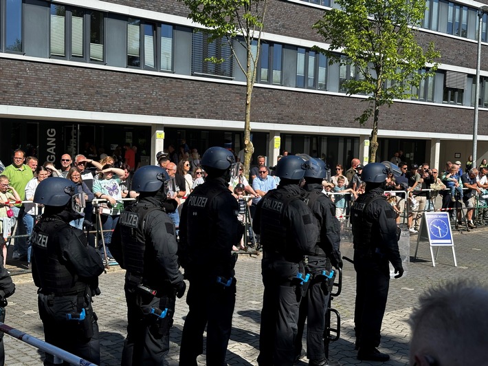POL-EL: Emsland/Grafschaft Bentheim - Ausgelassene Stimmung beim Tag der offenen Tür der Polizeiinspektion Emsland/Grafschaft Bentheim