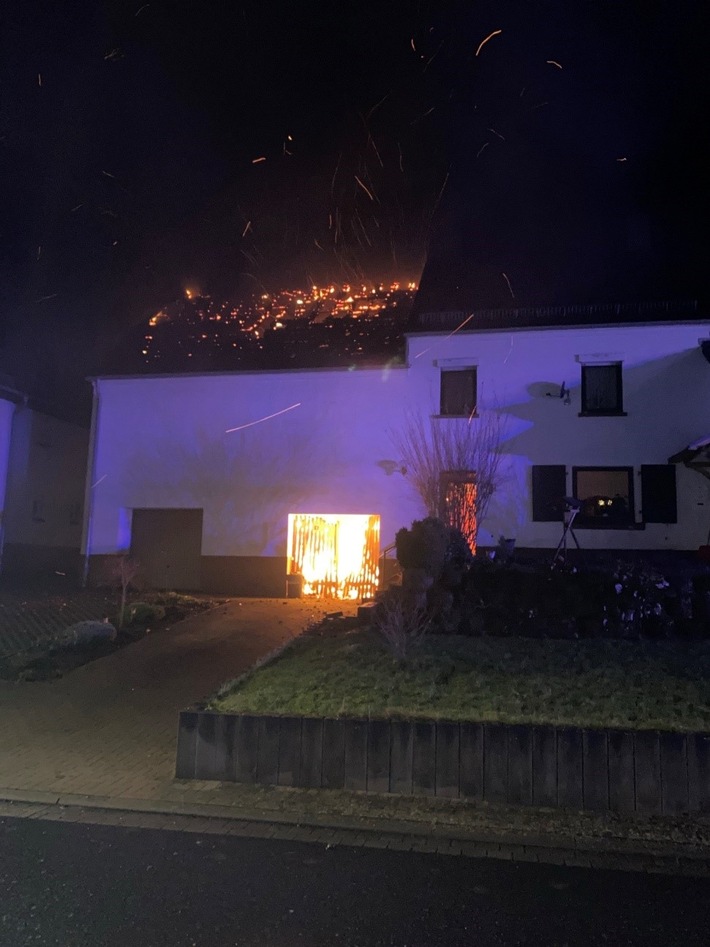 POL-PDTR: Scheunen-/Wohnhausbrand mit Personenschaden in Züsch