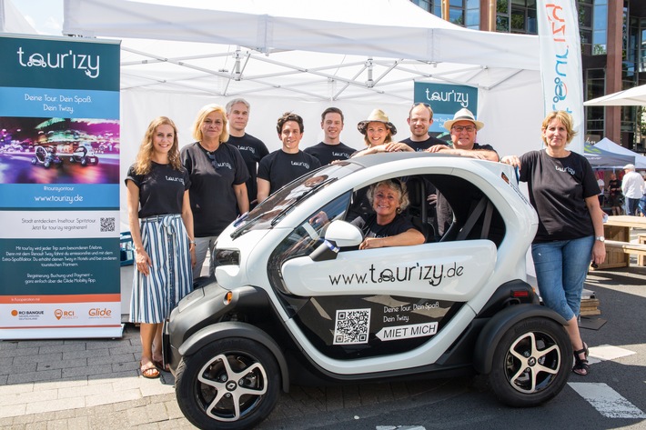 Tour&#039;izy: Flexibles Mietangebot ermöglicht Urlaubsausflüge im Renault Twizy