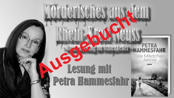 POL-NE: Krimilesung im Schießkeller der Polizei - Veranstaltung mit Petra Hammesfahr ist ausgebucht