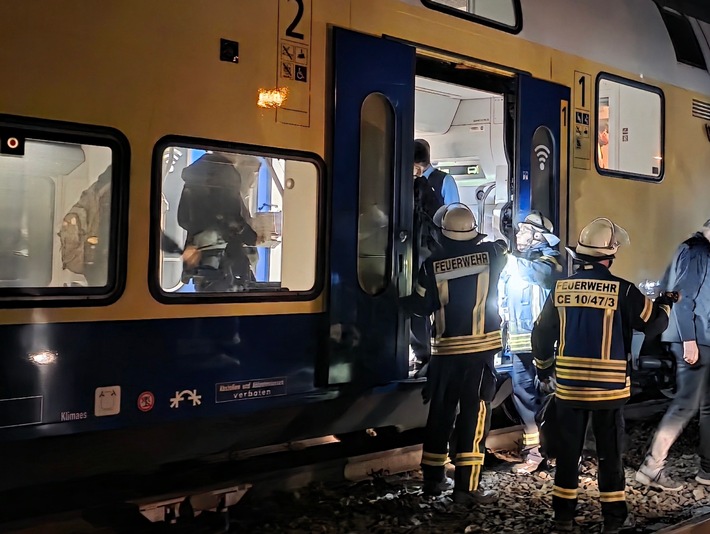 FW Celle: Zugevakuierung