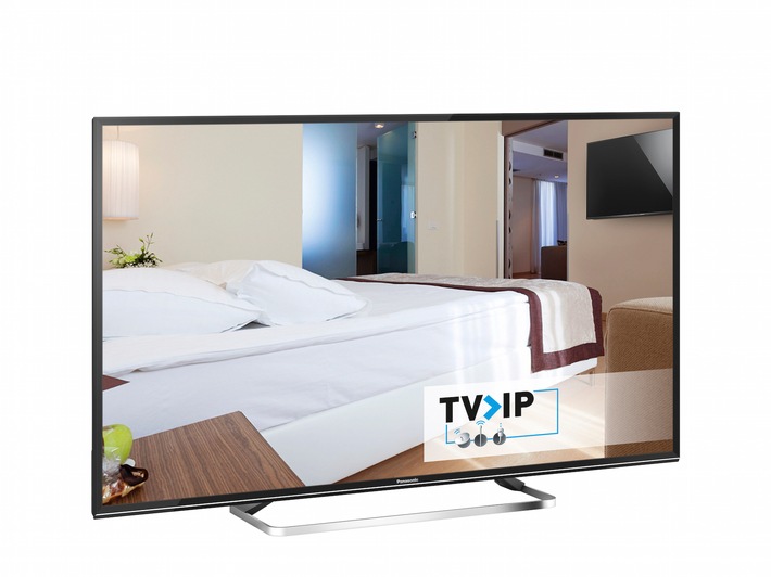 Hotel-TV/Hospitality-Lösungen von Panasonic / Innovative TV>IP-Signalverteilung ermöglicht smarte und energieeffziente Hotel-/TV-Lösungen, die den Kosten- und Installationsaufwand deutlich reduzieren