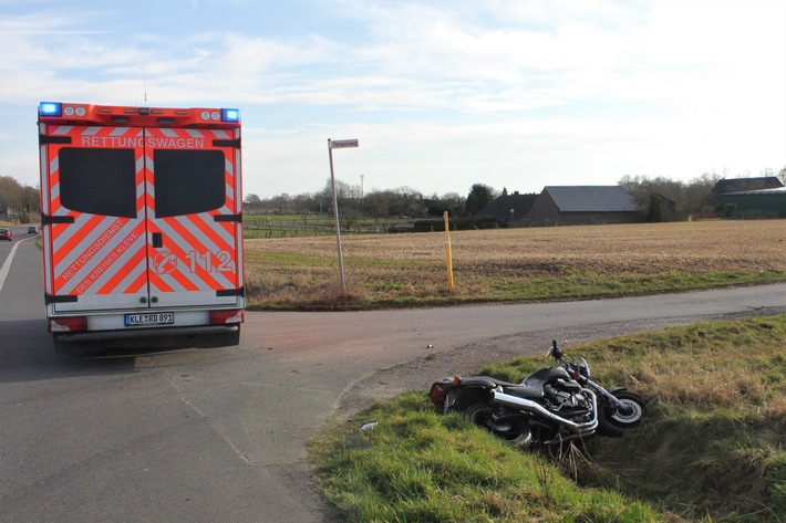 POL-KLE: Kreis Kleve - Frühlingswetter läutet Start der Motorradsaison ein / Polizei gibt Sicherheitstipps und bittet um gegenseitige Rücksichtnahme