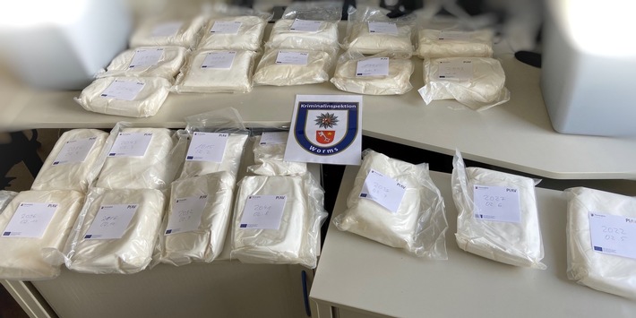POL-PDWO: Wormser Kriminalpolizei landet Coup - 43 Kilogramm Amfetamin sichergestellt