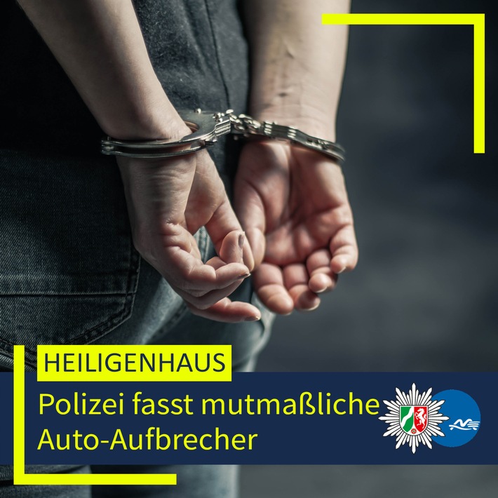 POL-ME: Polizei fasst mutmaßliche Auto-Aufbrecher - 2511080
