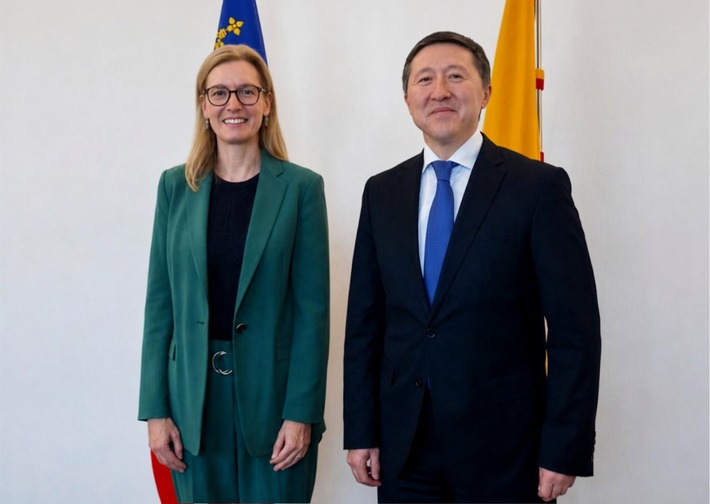 Kasachischer Vize-Aussenminister zu Besuch in Liechtenstein