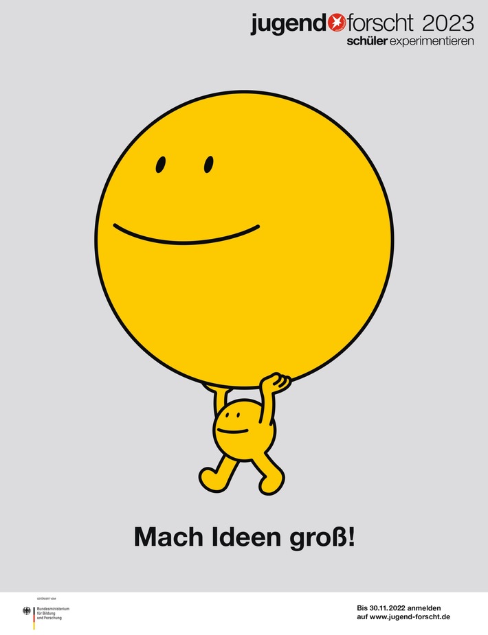 Jugend forscht: "Mach Ideen groß!" - Auftakt zur 58. Wettbewerbsrunde von Deutschlands bekanntestem Nachwuchswettbewerb