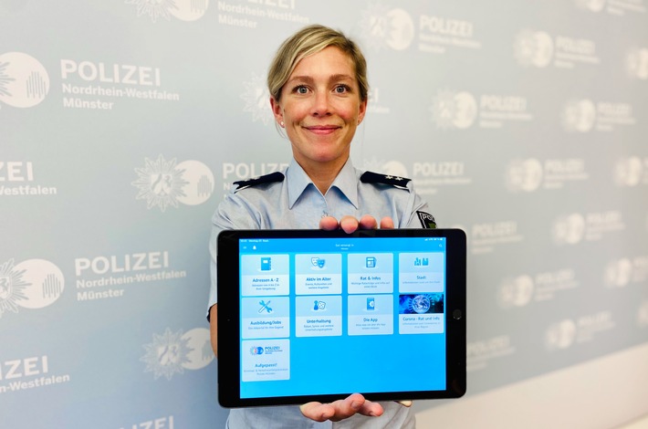 POL-MS: &quot;Gut versorgt in...&quot;-App - Stadt und Polizei informieren ab dem 1. Oktober gemeinsam gezielt Seniorinnen und Senioren