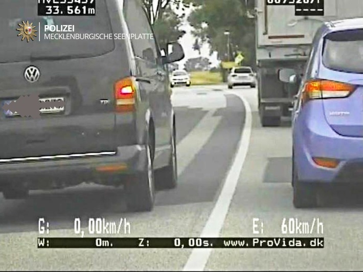 POL-NB: Schwerwiegende Verkehrsverstöße mithilfe des Videowagens festgestellt