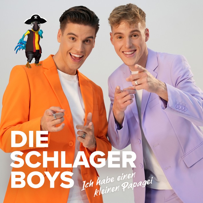 "Die Schlagerboys" interpretieren Kinderlied "Ich habe einen kleinen Papagei" neu