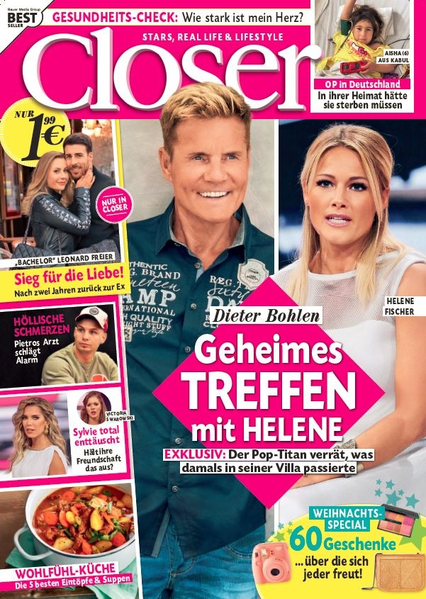 Dieter Bohlen (63) exklusiv in Closer über Helene Fischer (33): "Es gibt diverse Missverständnisse über unser Verhältnis"