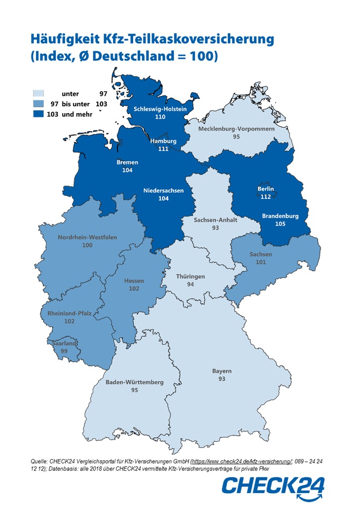 Kfz-Teilkaskoversicherung in Diebstahlhochburgen Berlin und Hamburg gefragt