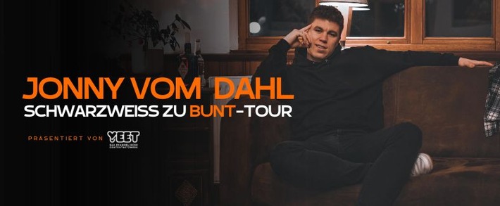 Presseinfo: Jonny vom Dahl die „Schwarzweiß zu bunt“-Tour