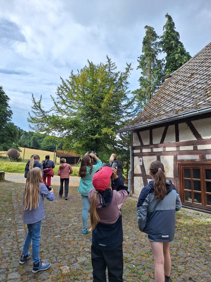 Umweltbildung an der Waldökostation in Kooperation mit der Universität Koblenz