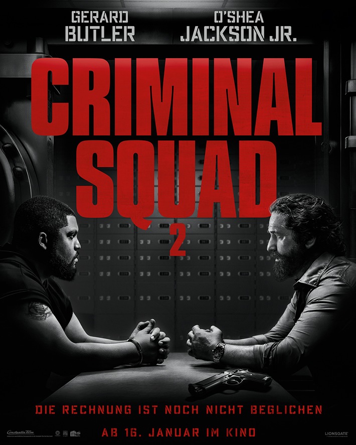 Gerard Butler kehrt mit Action-Highlight zurück / CRIMINAL SQUAD 2 / Ab 16. Januar 2025 im Kino