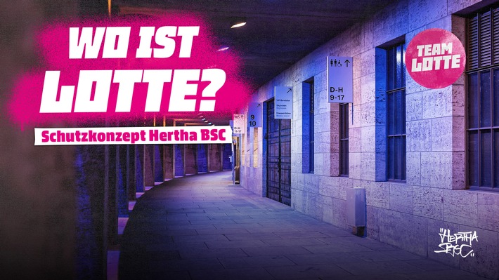 Hertha BSC startet Schutzkonzept