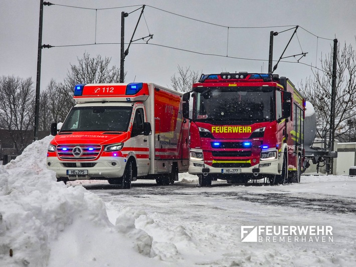 FW Bremerhaven: Feuerwehr Bremerhaven beobachtet Wetterlage