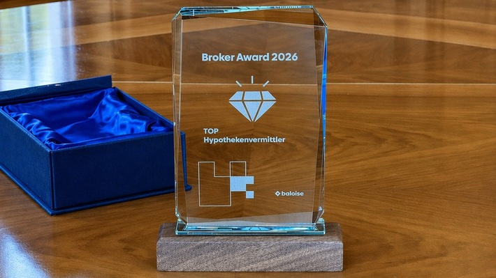 Swisschange gewinnt Baloise Broker Award 2026 – bester Hypothekenvermittler der Schweiz: Ausgezeichnet für einen Ansatz, den der Schweizer Immobilienmarkt bisher nicht kannte