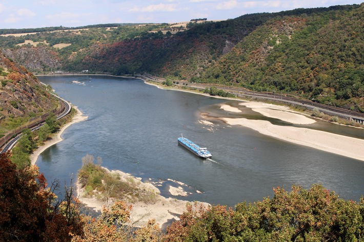 &quot;Dürre am Rhein&quot;: ZDF-Umweltdokureihe &quot;planet e.&quot; über die Folgen der Wassernot