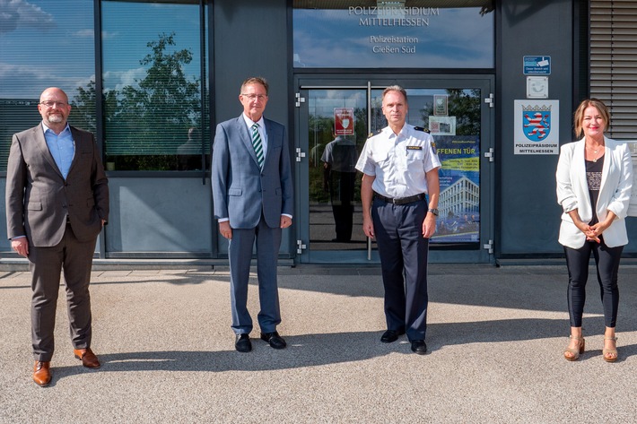 POL-GI: Manfred Kaletsch zum Abteilungsdirektor beim Polizeipräsidium Mittelhessen ernannt