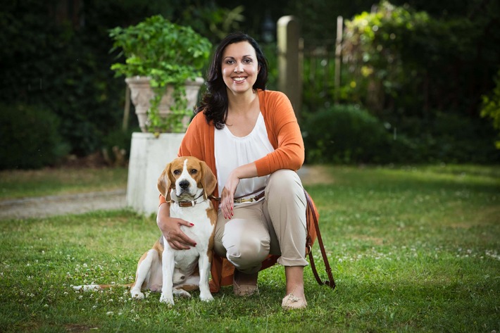 &quot;Mission Familie&quot;: Therapiehund Archie unterstützt Psychologin Alina Wilms/SAT.1