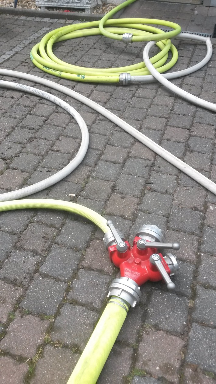 FW Witten: Brand in der Freiligrathstraße
