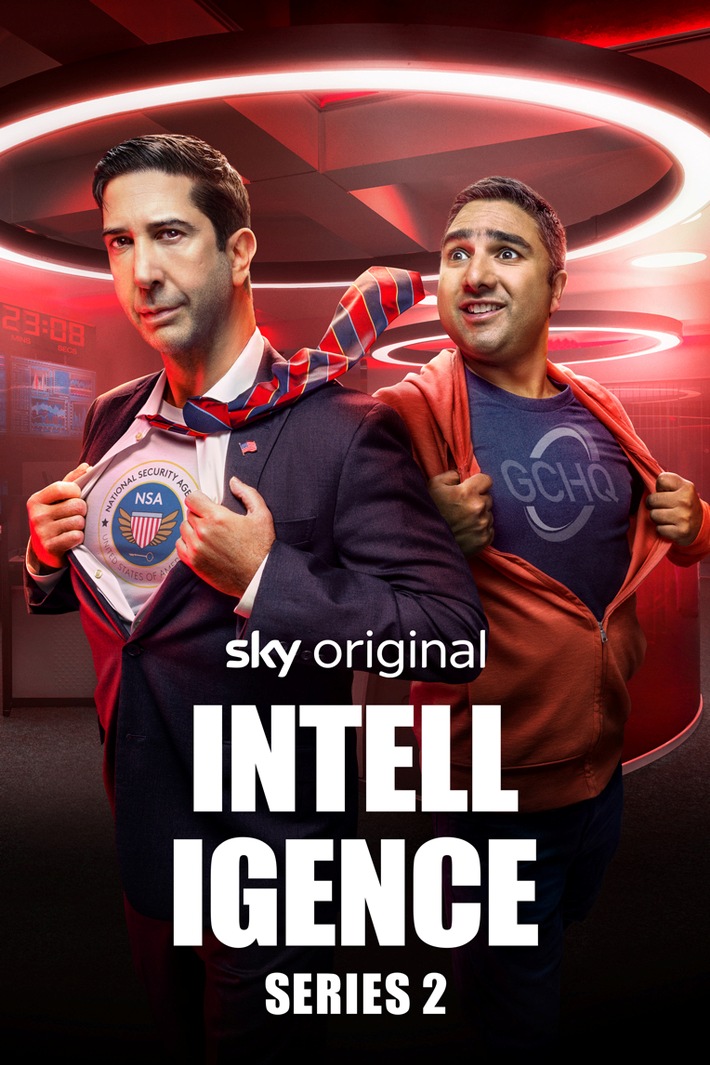 Die Geheimdienst-Comedy geht weiter: Staffel zwei des Sky Original "Intelligence" ab morgen bei Sky