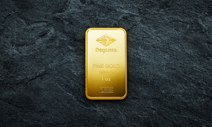 Degussa Goldhandel startet Investitionsoffensive "Heute in die Zukunft investieren. Mit Gold von Degussa."