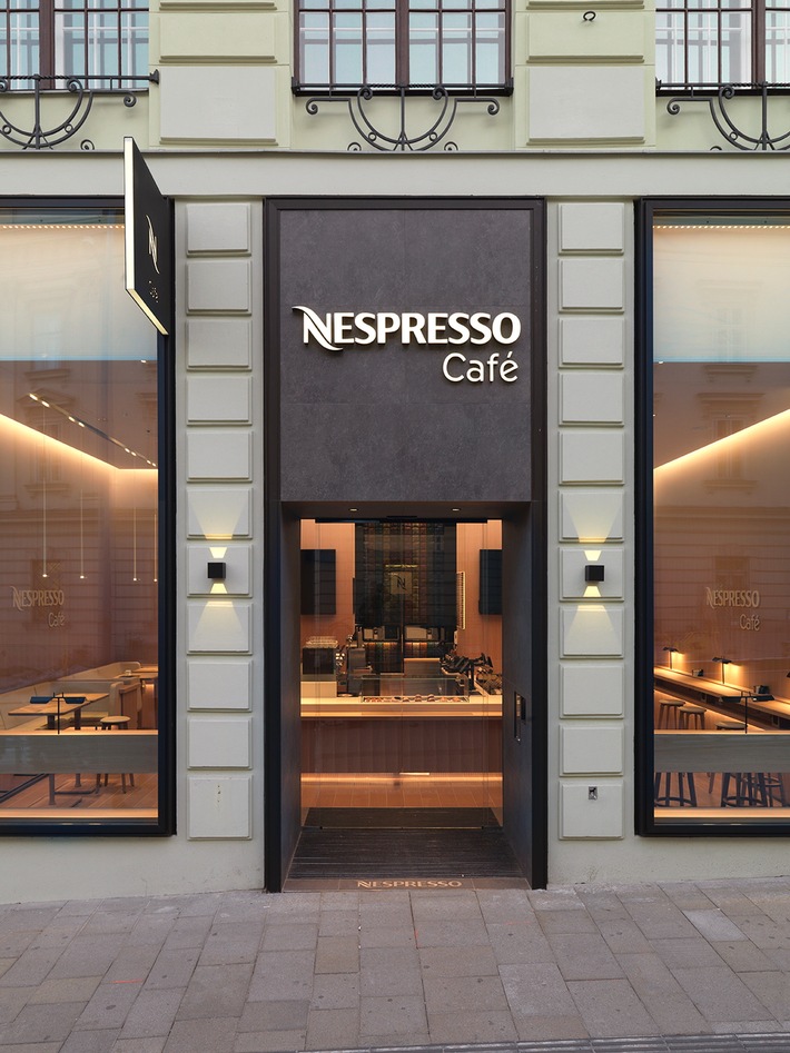 Weltweit erstes Nespresso Café in Wien - Nespresso ermöglicht Kaffeeliebhabern ein völlig neues Premium-Kaffeeerlebnis