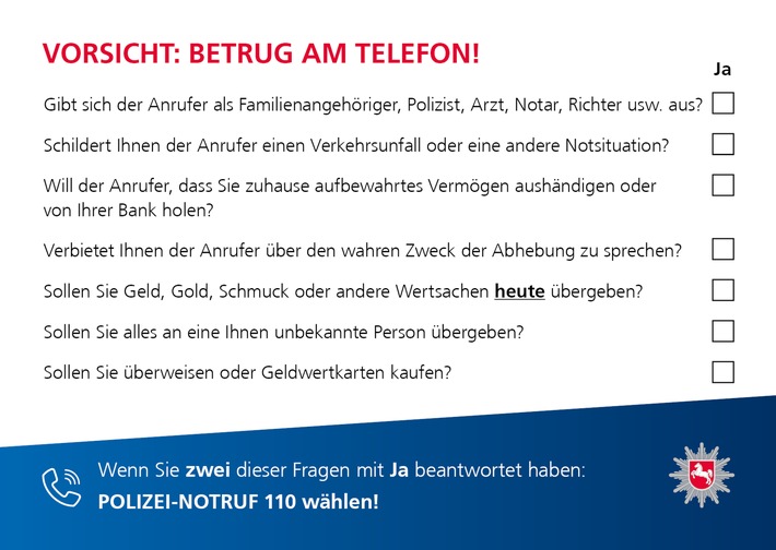 POL-BS: Polizei erweitert die Präventionskampagne &quot;Klüger als Betrüger&quot; und nimmt Braunschweiger Taxi-Zentralen mit ins Boot