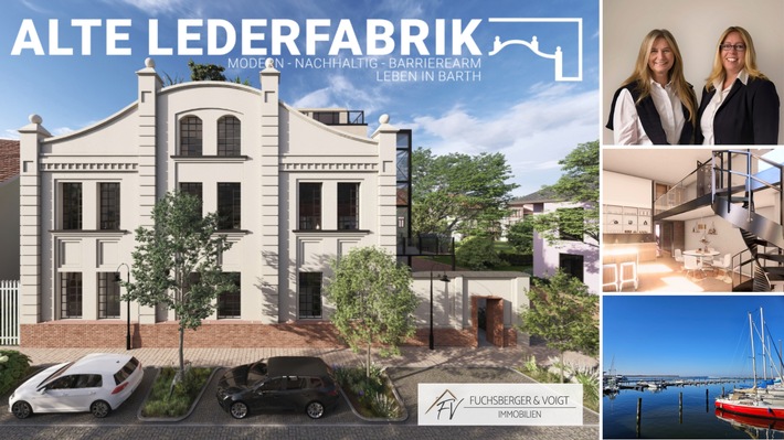 Barth im Aufschwung: Exklusive Lofts in der alten Lederfabrik - Wohnen mit Zukunft, Rendite und Ostseecharme
