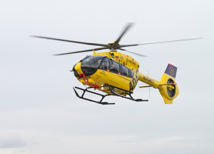 Neuer ADAC Rettungshubschrauber in Mainz