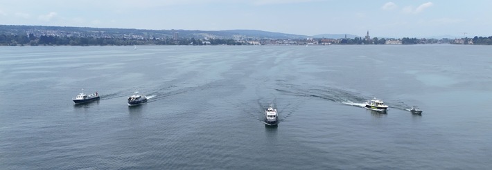 HZA-SI: Zollboot "Haltnau" in Konstanz feierlich in Dienst gestellt / Neues Einsatzboot für Zollkontrollen auf dem Bodensee