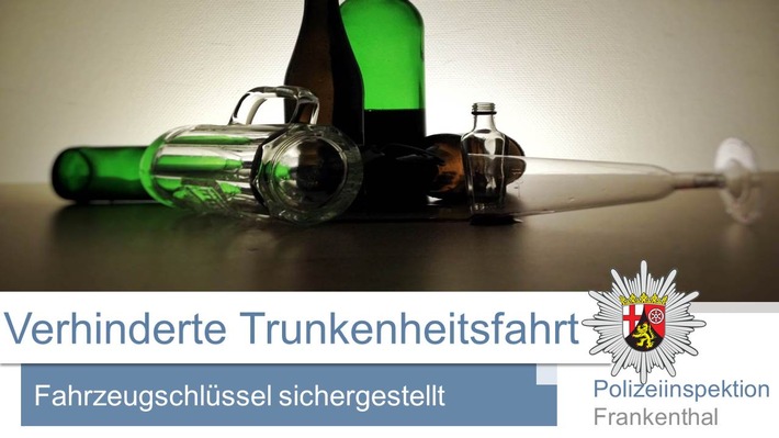 POL-PDLU: Verhinderte Trunkenheitsfahrt nach Pfalzwiesen Besuch