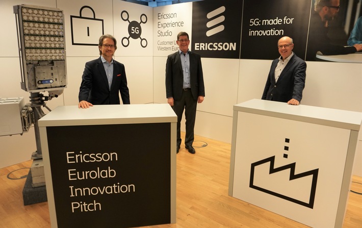 Digitales Format Ericsson Eurolab Innovation Pitch gestartet