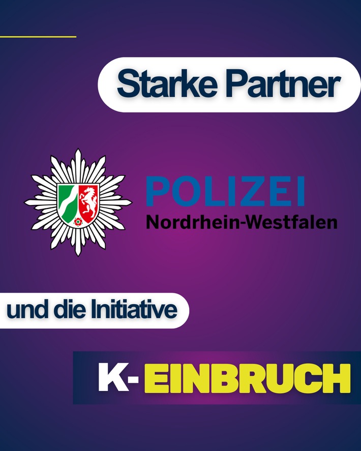 POL-ME: Polizei NRW setzt auf neue Impulse: Beteiligung an der Initiative K Einbruch - 2604070