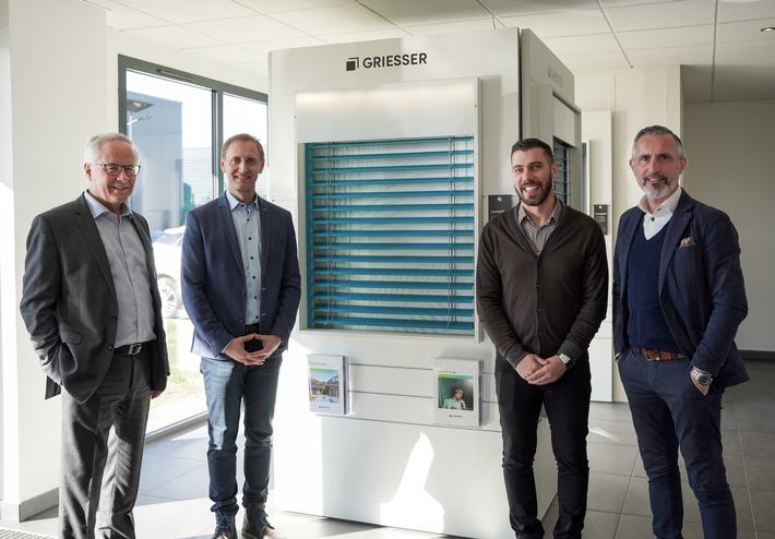 Communiqué de presse Griesser : Inauguration du showroom Griesser à Genas