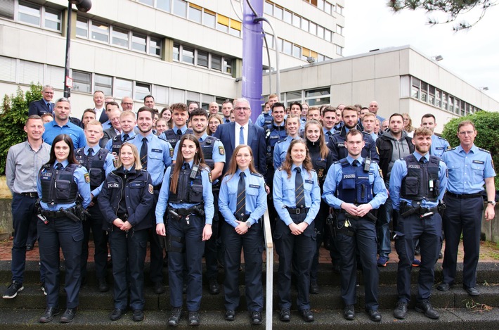POL-PPKO: Die Neuen im Polizeipräsidium Koblenz