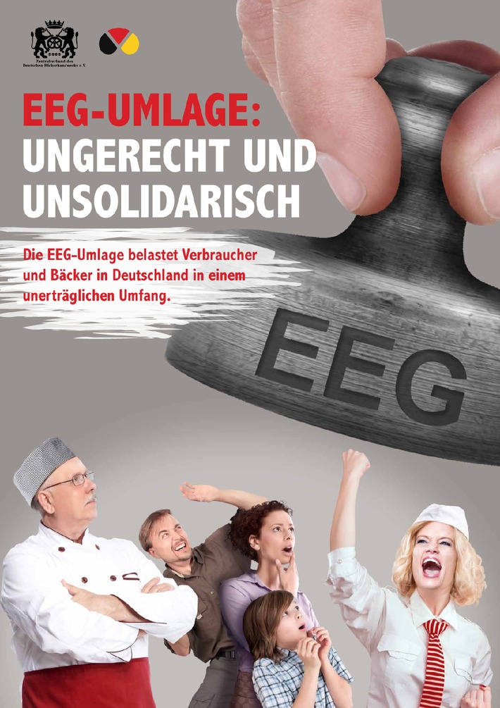 Zentralverband des Deutschen Bäckerhandwerks fordert Abschaffung der EEG-Umlage