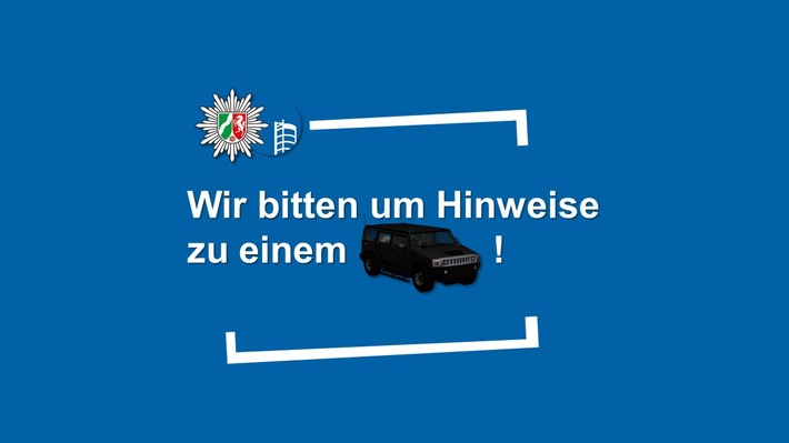 POL-OB: Können Sie Hinweise zu einem schwarzen SUV geben?